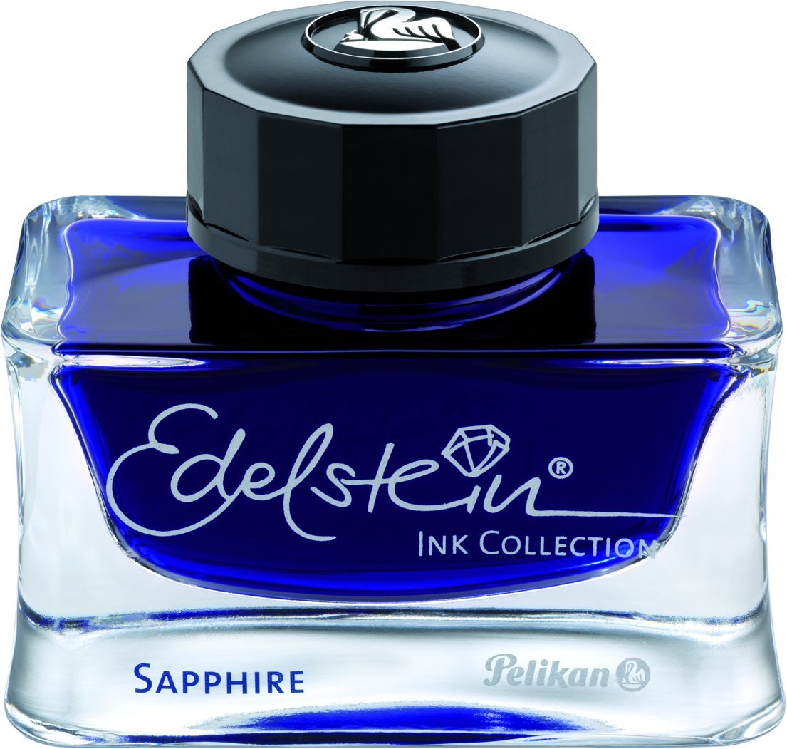 Pelikan Edelstein Ink Bottle (Sapphire - 50 ML) 339390 - SCOOBOO - PE_EDL_INKBTL_SPHR_50ML_339390 - Ink Bottle