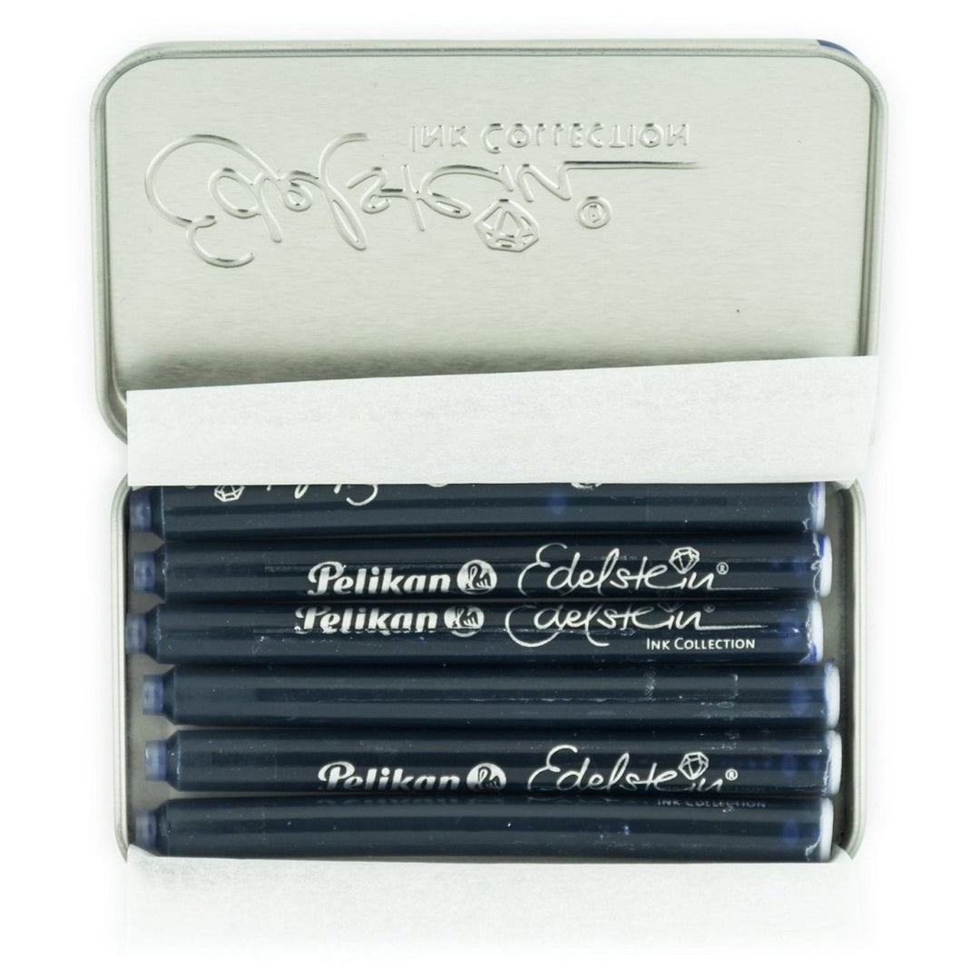 Pelikan Edelstein Ink Cartridge (Sapphire - Pack of 6) 339630 - SCOOBOO - PE_EDL_INKCART_SPHR_PK6_339630 - Ink Cartridge