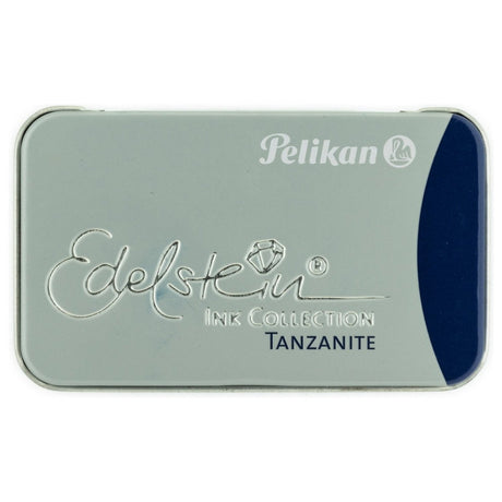 Pelikan Edelstein Ink Cartridge (Tanzanite - Pack of 6) 339689 - SCOOBOO - PE_EDL_INKCART_TNZ_PK6_339689 - Ink Cartridge