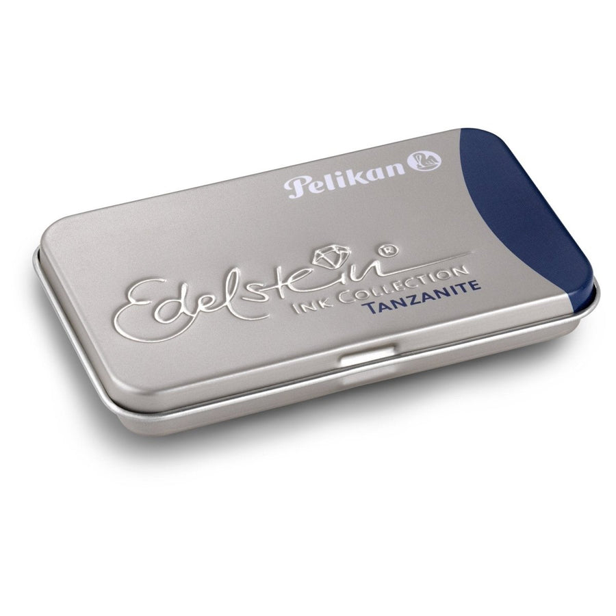 Pelikan Edelstein Ink Cartridge (Tanzanite - Pack of 6) 339689 - SCOOBOO - PE_EDL_INKCART_TNZ_PK6_339689 - Ink Cartridge