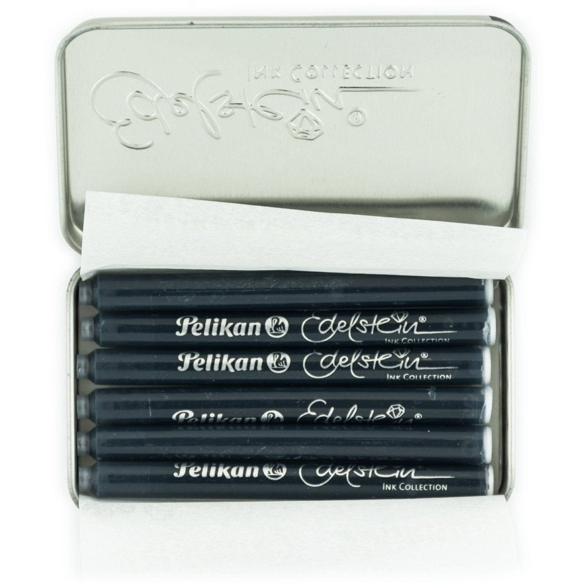 Pelikan Edelstein Ink Cartridge (Topaz - Pack of 6) 339655 - SCOOBOO - PE_EDL_INKCART_TPZ_PK6_339655 - Ink Cartridge