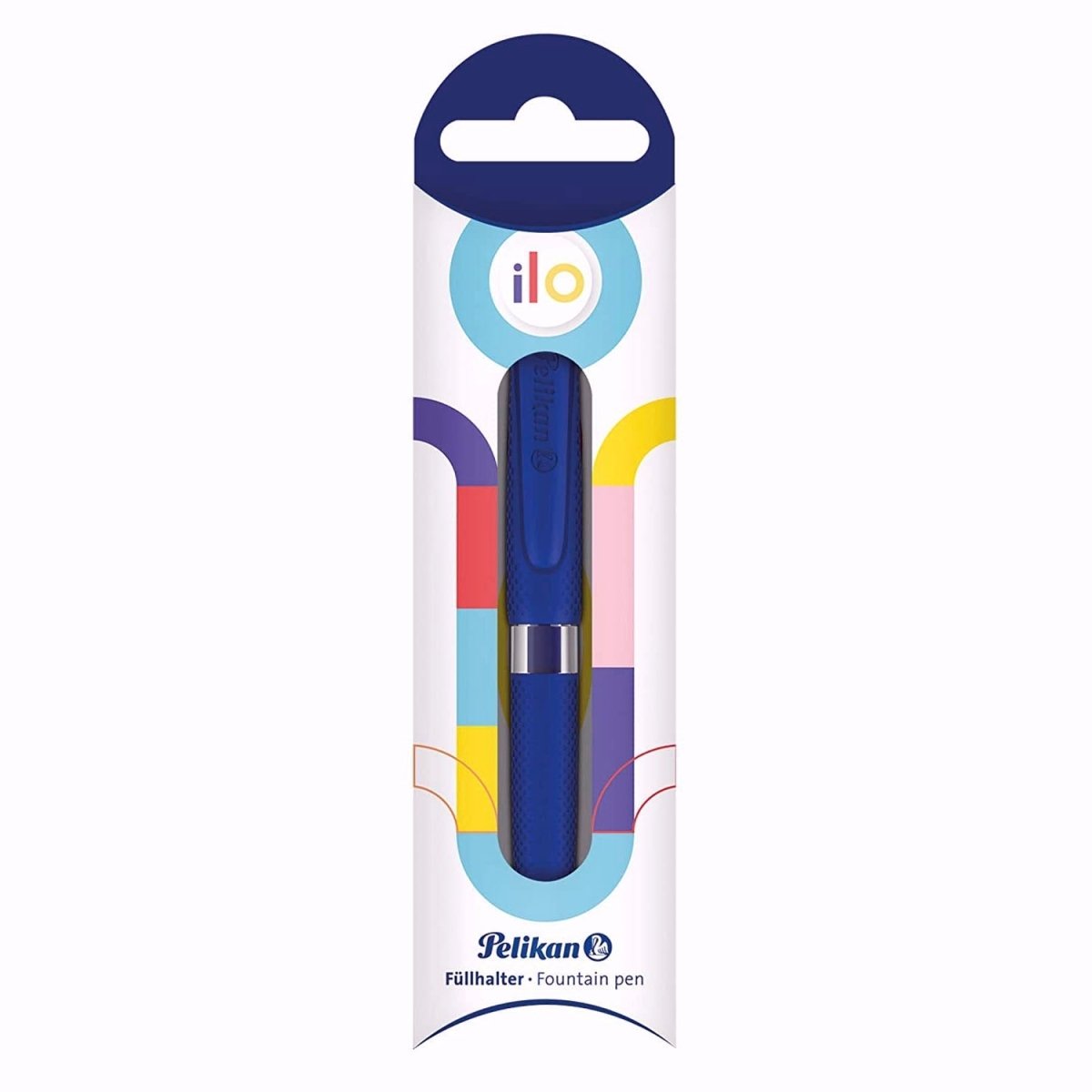 Pelikan Ilo P475 Fountain Pen (Blue) - SCOOBOO - PE_ILO_P475_BLU_FPF_817820BL - Fountain Pen