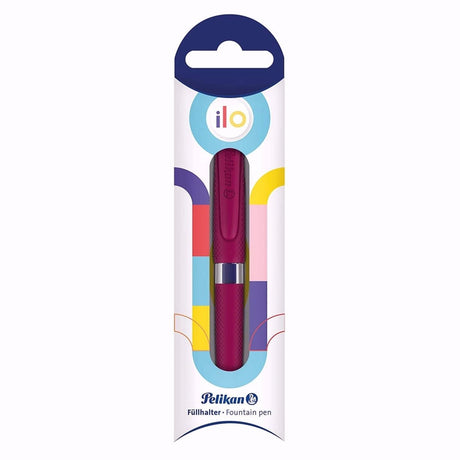 Pelikan Ilo P475 Fountain Pen (Red) - SCOOBOO - PE_ILO_P475_RED_FPF_817820RD - Fountain Pen