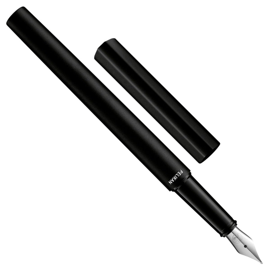 Pelikan Ineo P6 Black Rock Fountain Pen - SCOOBOO - PE_INEO_BLKRCK_FPM_1051261 - Fountain Pen