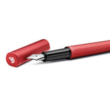 Pelikan Ineo P6 Fiery Red Fountain Pen - SCOOBOO - PE_INEO_FRYRED_FPM_1051292 - Fountain Pen