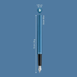 Pelikan Ineo P6 Ocean Blue Fountain Pen - SCOOBOO - PE_INEO_OCNBLU_FPM_1051278 - Fountain Pen