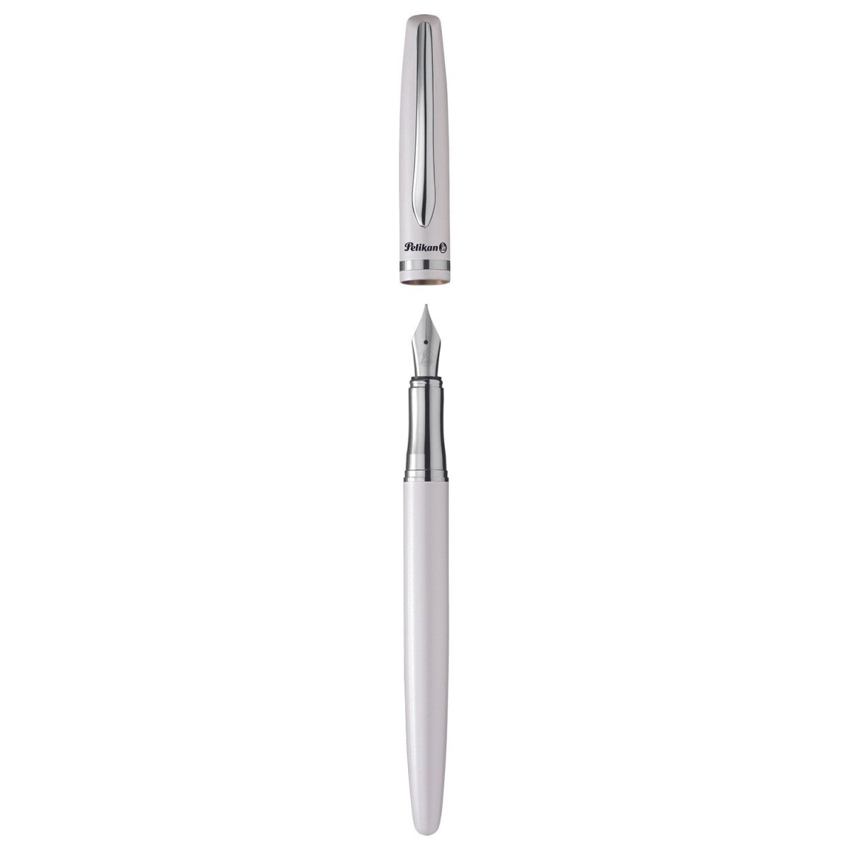 Pelikan Jazz Fountain Pen (Pearl White) - SCOOBOO - PE_JZZ_PRL_WHT_FPM_807081 - Fountain Pen