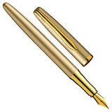 Pelikan Jazz Noble P36 Gold GT Fountain Pen - SCOOBOO - PE_JZZ_NBLP36_GLD_GT_FPM_821704 - Fountain Pen