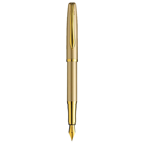 Pelikan Jazz Noble P36 Gold GT Fountain Pen - SCOOBOO - PE_JZZ_NBLP36_GLD_GT_FPM_821704 - Fountain Pen