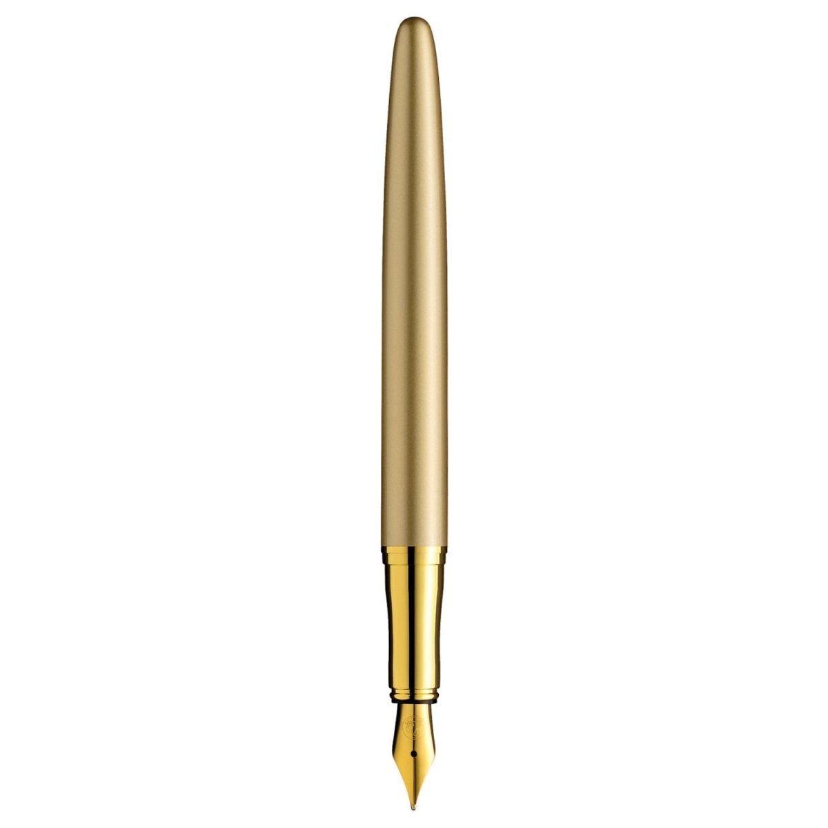 Pelikan Jazz Noble P36 Gold GT Fountain Pen - SCOOBOO - PE_JZZ_NBLP36_GLD_GT_FPM_821704 - Fountain Pen