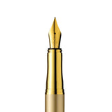 Pelikan Jazz Noble P36 Gold GT Fountain Pen - SCOOBOO - PE_JZZ_NBLP36_GLD_GT_FPM_821704 - Fountain Pen