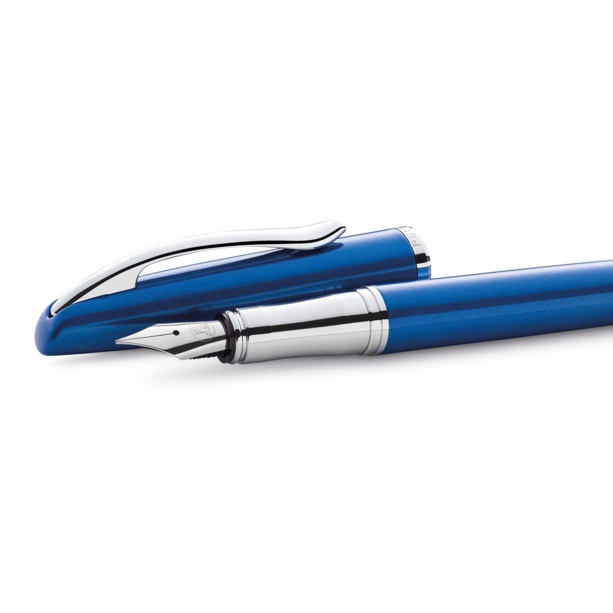 Pelikan Jazz Noble P36 Sapphire CT Fountain Pen - SCOOBOO - PE_JZZ_NBLP36_SPIR_CT_FPM_821728 - Fountain Pen