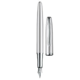 Pelikan Jazz Noble P36 Silver CT Fountain Pen - SCOOBOO - PE_JZZ_NBLP36_SLVR_CT_FPM_821735 - Fountain Pen