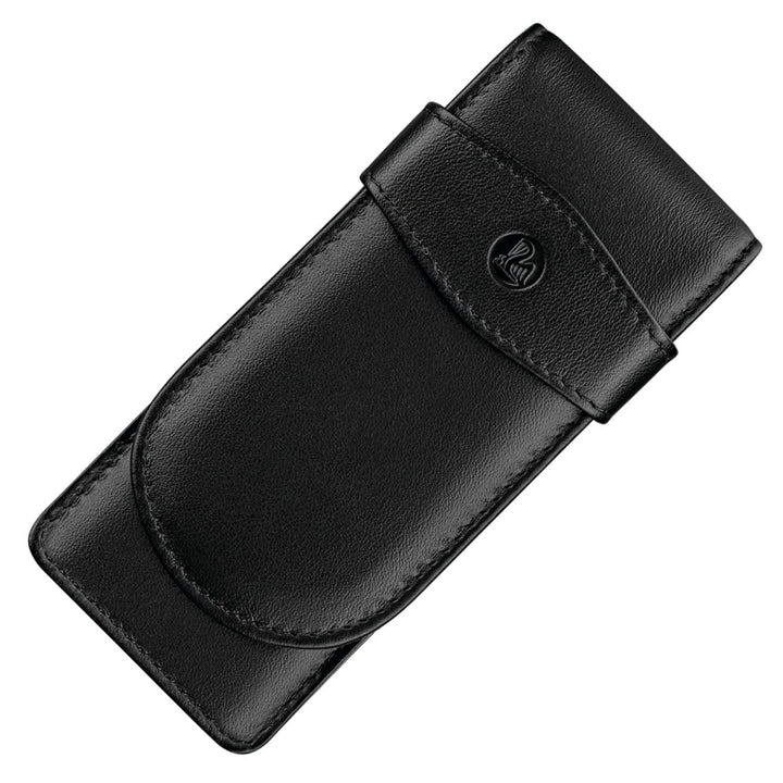 Pelikan Leather Three Pen Case (Black) 923433 - SCOOBOO - PEP_LTHR_3PEN_CSE_BLK_923433 - Pen Case