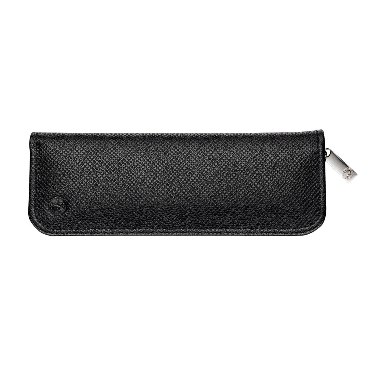 Pelikan Leather Two Pen Case (Black) 958025 - SCOOBOO - PEP_LTHR_2PEN_CSE_BLK_958025 - Pen Case