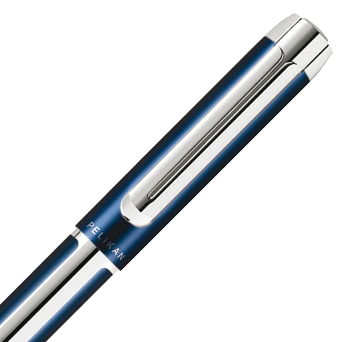 Pelikan Pura K40 Blue/Silver Ballpoint Pen 954990 - SCOOBOO - PEP_PUR_K40_BLUSLV_BP_954990 - Ballpoint Pen