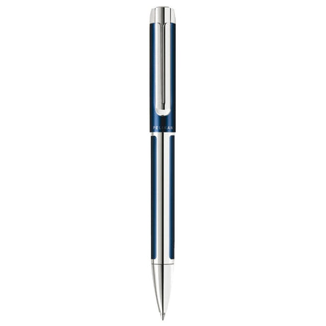 Pelikan Pura K40 Blue/Silver Ballpoint Pen 954990 - SCOOBOO - PEP_PUR_K40_BLUSLV_BP_954990 - Ballpoint Pen