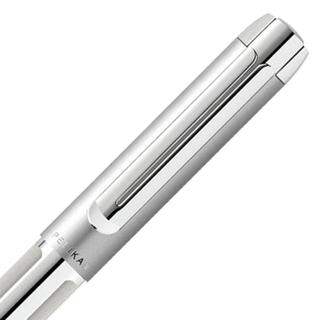 Pelikan Pura K40 Silver Ballpoint Pen 952069 - SCOOBOO - PEP_PUR_K40_SLV_BP_952069 - Ballpoint Pen