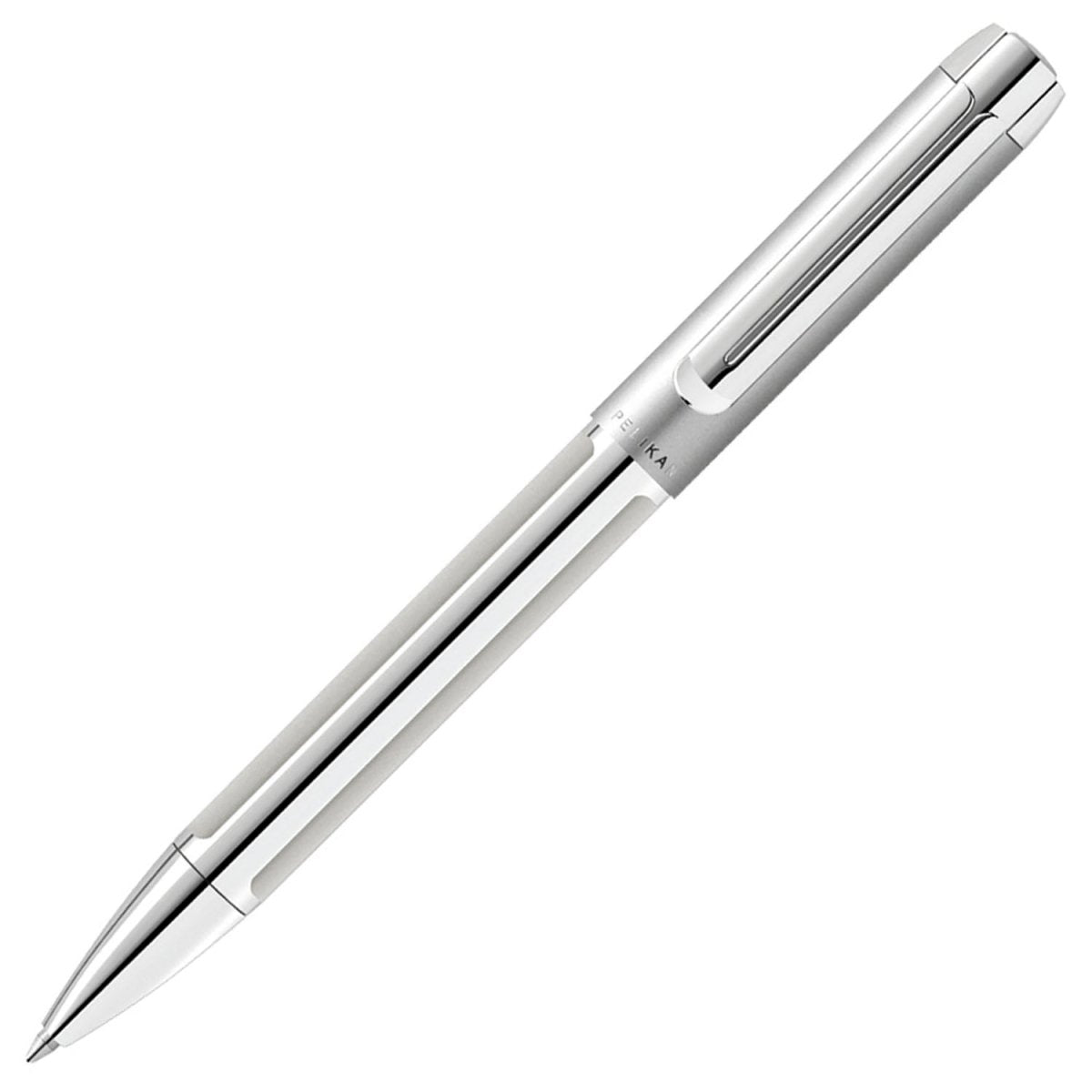 Pelikan Pura K40 Silver Ballpoint Pen 952069 - SCOOBOO - PEP_PUR_K40_SLV_BP_952069 - Ballpoint Pen