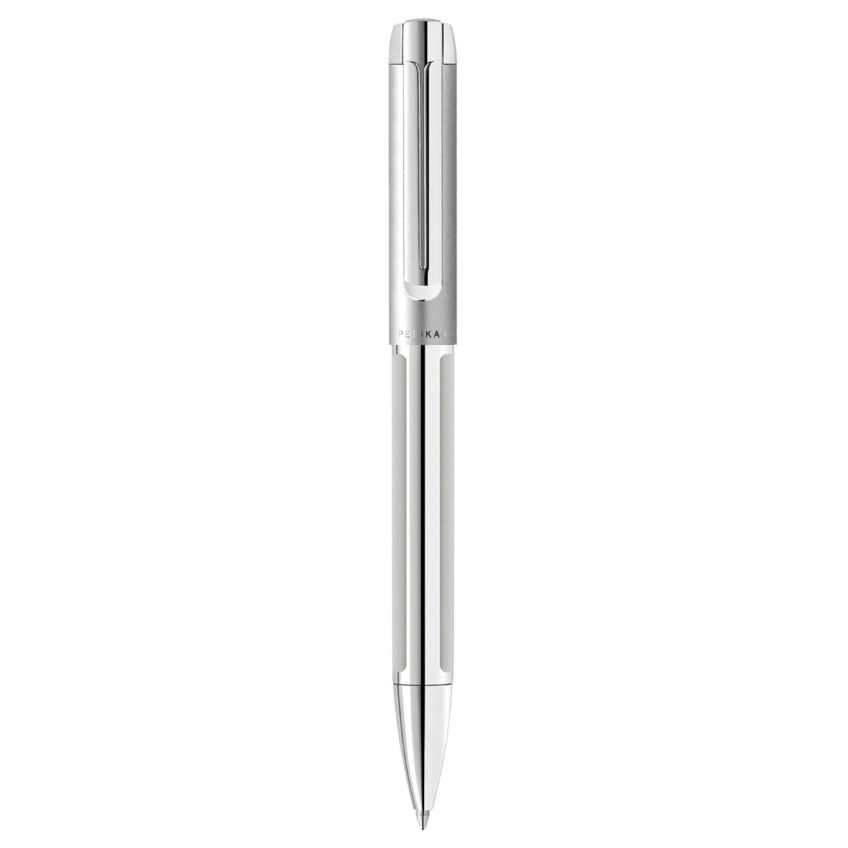 Pelikan Pura K40 Silver Ballpoint Pen 952069 - SCOOBOO - PEP_PUR_K40_SLV_BP_952069 - Ballpoint Pen