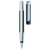 Pelikan Pura P40 Black/Silver Fountain Pen - SCOOBOO - PEP_PUR_P40_BLKSLV_FPEF_904896 - Fountain Pen