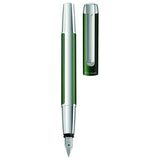 Pelikan Pura P40 Deep Green Fountain Pen - SCOOBOO - PEP_PUR_P40_DPGRN_FPF_817493 - Fountain Pen