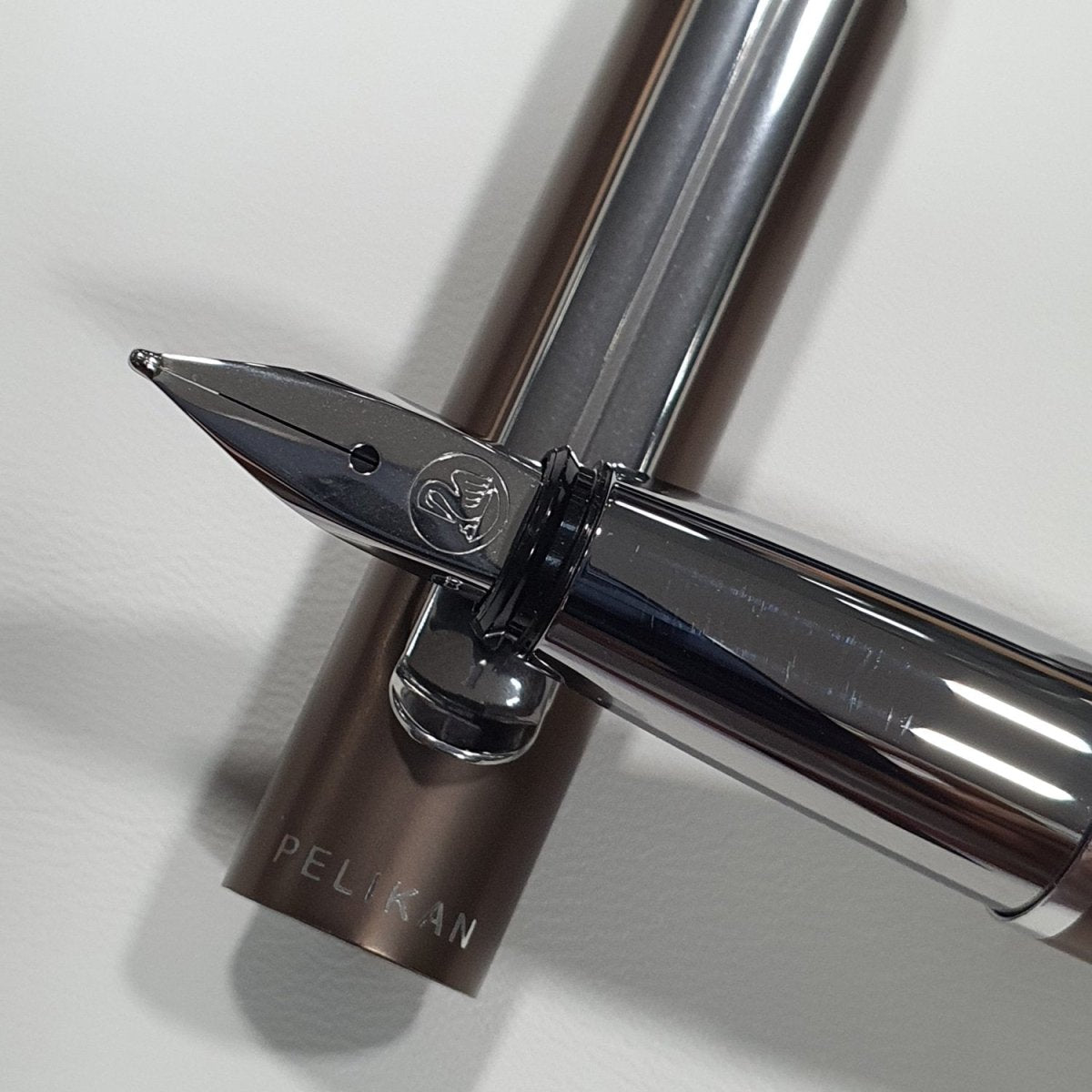 Pelikan Pura P40 Mocha Fountain Pen - SCOOBOO - PEP_PUR_P40_MCH_FPF_817219 - Fountain Pen