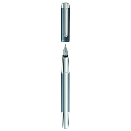 Pelikan Pura P40 Petrol Fountain Pen - SCOOBOO - PEP_PUR_P40_PTRL_FPF_817158 - Fountain Pen