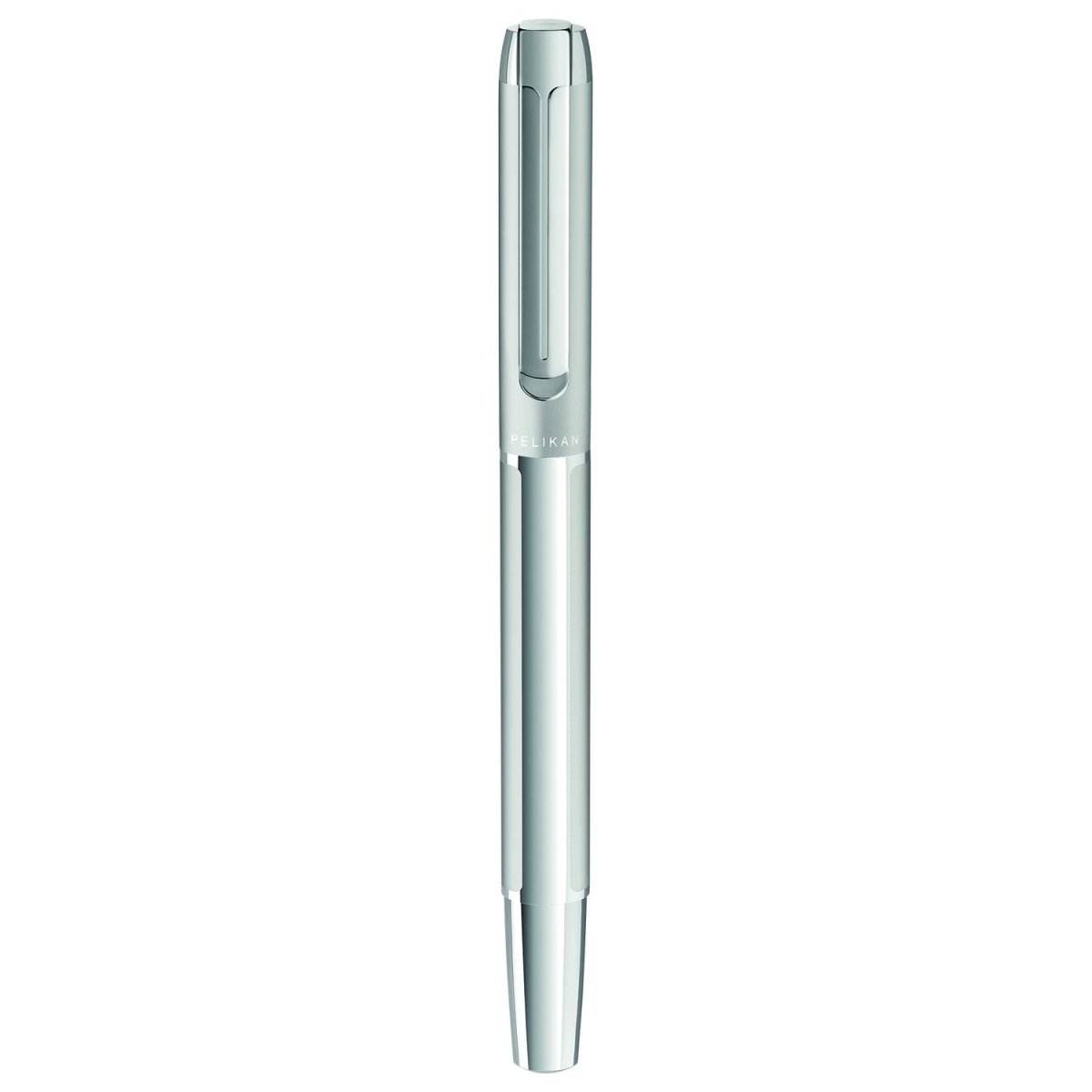 Pelikan Pura P40 Silver Fountain Pen - SCOOBOO - PEP_PUR_P40_SLV_FPEF_952036 - Fountain Pen