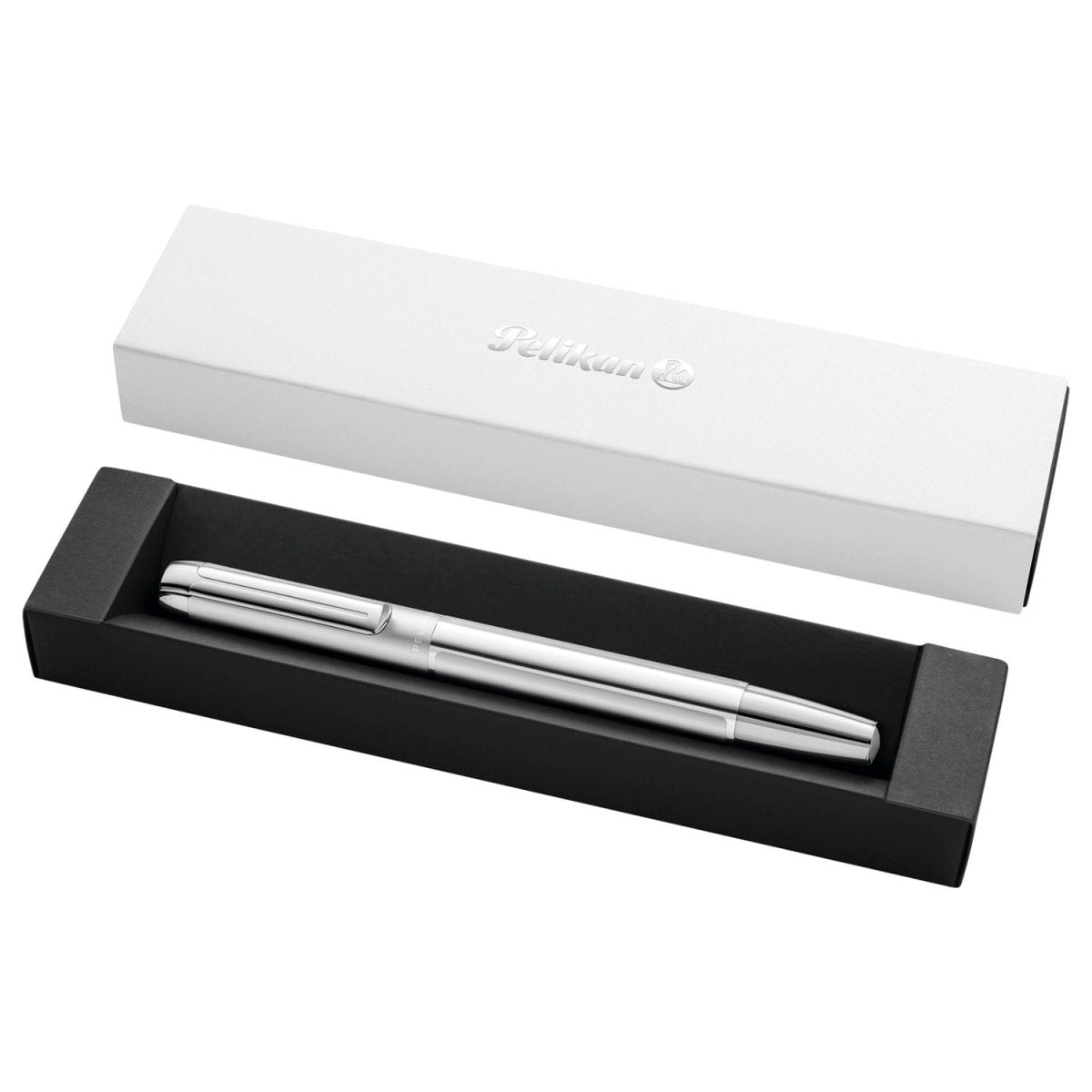 Pelikan Pura R40 Silver Roller Ball Pen 952085 - SCOOBOO - PEP_PUR_R40_SLV_RB_952085 - Roller Ball Pen