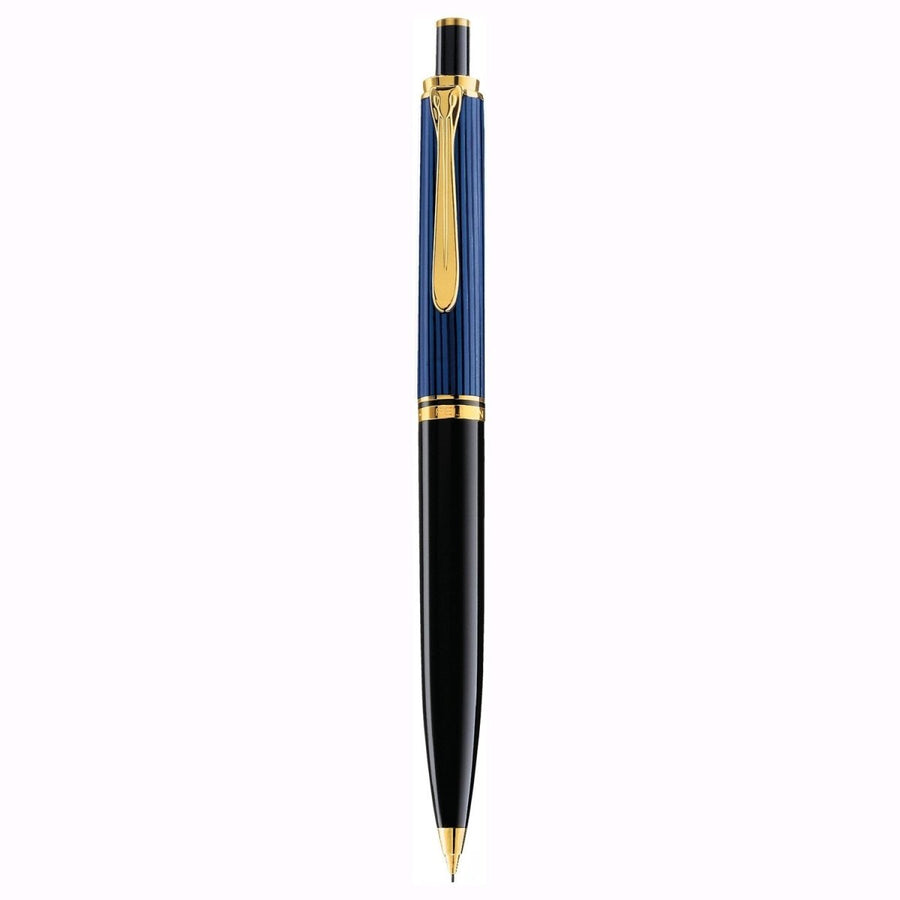 Pelikan Souveran D400 Black/Blue Mechanical Pencil (0.7 MM) 985390 - SCOOBOO - PEP_SVRN_D400_BLKBLU_MP07_985390 - Mechanical Pencil