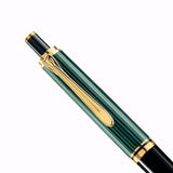 Pelikan Souveran D400 Black/Green Mechanical Pencil (0.7 MM) 985382 - SCOOBOO - PEP_SVRN_D400_BLKGRN_MP07_985382 - Mechanical Pencil