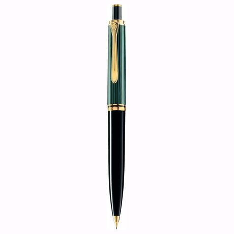 Pelikan Souveran D400 Black/Green Mechanical Pencil (0.7 MM) 985382 - SCOOBOO - PEP_SVRN_D400_BLKGRN_MP07_985382 - Mechanical Pencil