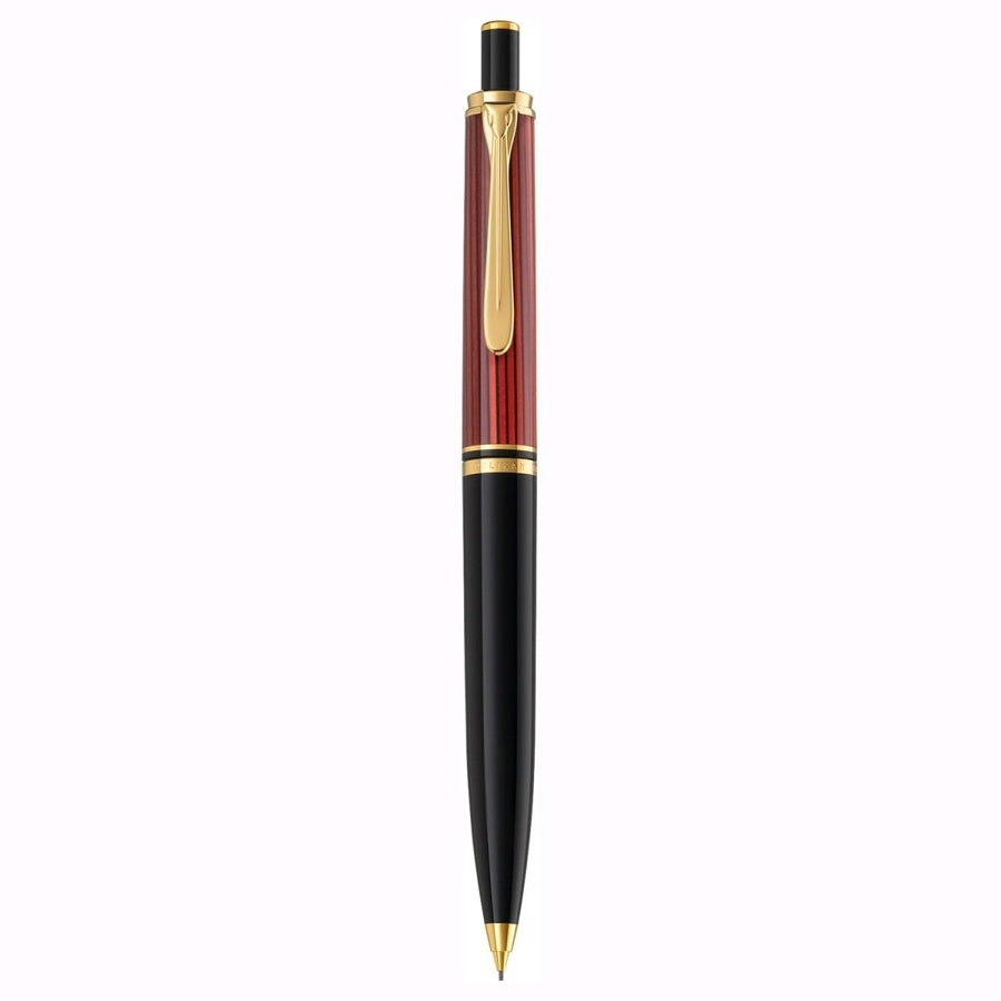 Pelikan Souveran D400 Black/Red Mechanical Pencil (0.7 MM) 925297 - SCOOBOO - PEP_SVRN_D400_BLKRED_MP07_925297 - Mechanical Pencil