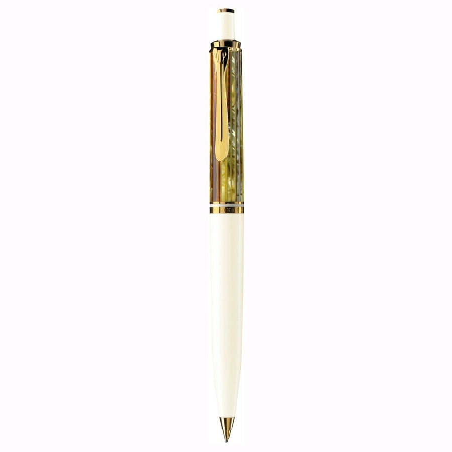 Pelikan Souveran D400 White Tortoiseshell Mechanical Pencil (0.7 MM) 935361 - SCOOBOO - PEP_SVRN_D400_WHT_TORSHL_MP07_935361 - Mechanical Pencil