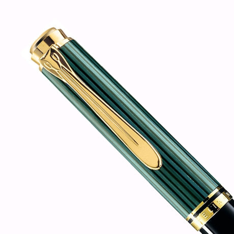 Pelikan Souveran D600 Black/Green Mechanical Pencil (0.7 MM) 979526 - SCOOBOO - PEP_SVRN_D600_BLKGRN_MP07_979526 - Mechanical Pencil