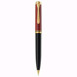 Pelikan Souveran D600 Black/Red Mechanical Pencil (0.7 MM) 928952 - SCOOBOO - PEP_SVRN_D600_BLKRED_MP07_928952 - Mechanical Pencil