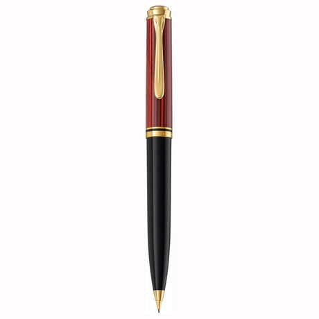 Pelikan Souveran D600 Black/Red Mechanical Pencil (0.7 MM) 928952 - SCOOBOO - PEP_SVRN_D600_BLKRED_MP07_928952 - Mechanical Pencil