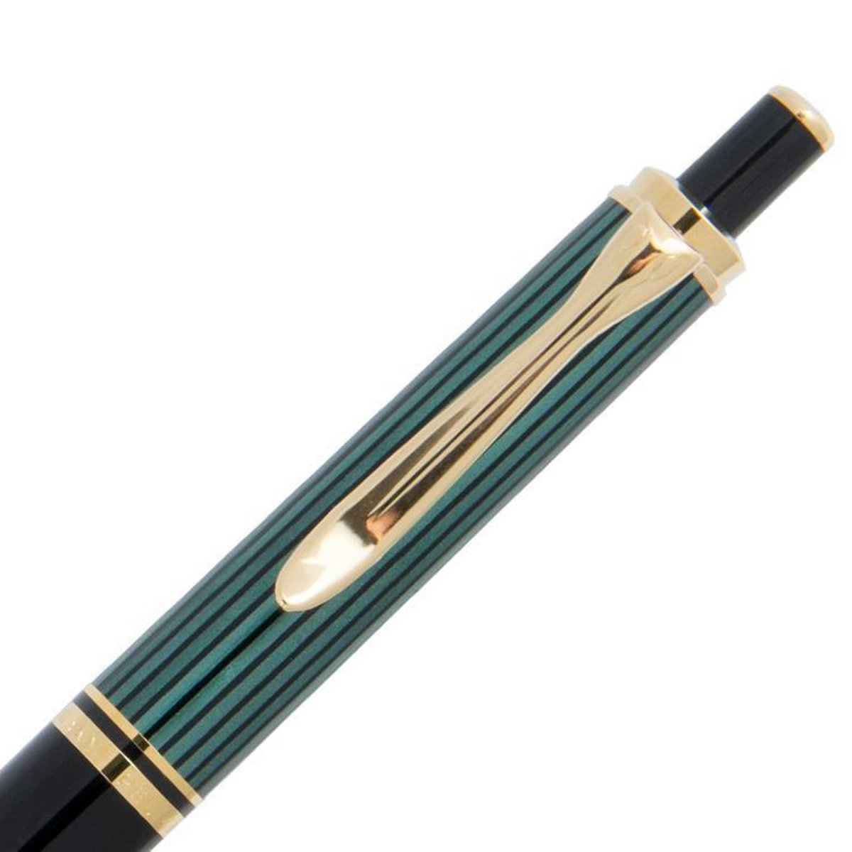 Pelikan Souveran K400 Black/Green Ballpoint Pen 987792 - SCOOBOO - PEP_SVRN_K400_BLKGRN_BP_987792 - Ballpoint Pen