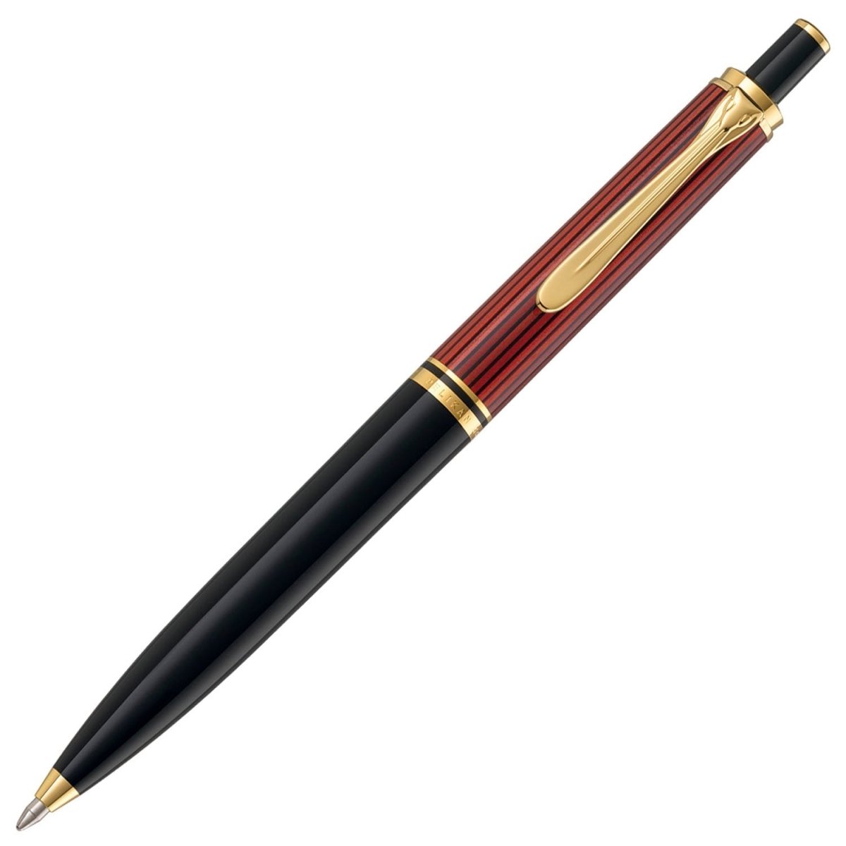 Pelikan Souveran K400 Black/Red Ballpoint Pen 925289 - SCOOBOO - PEP_SVRN_K400_BLKRED_BP_925289 - Ballpoint Pen