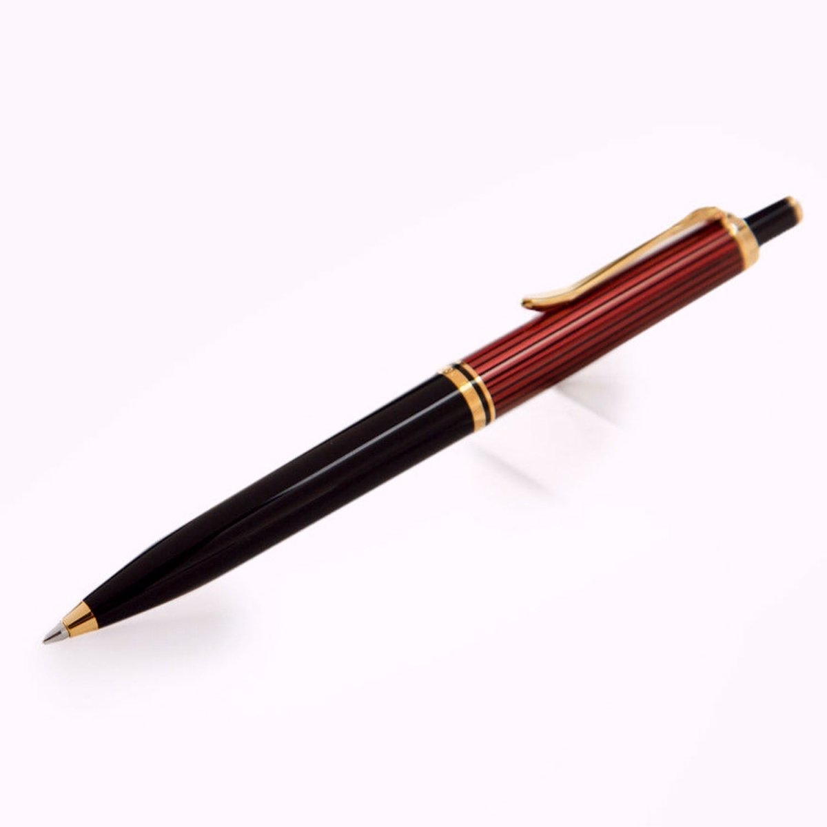 Pelikan Souveran K400 Black/Red Ballpoint Pen 925289 - SCOOBOO - PEP_SVRN_K400_BLKRED_BP_925289 - Ballpoint Pen