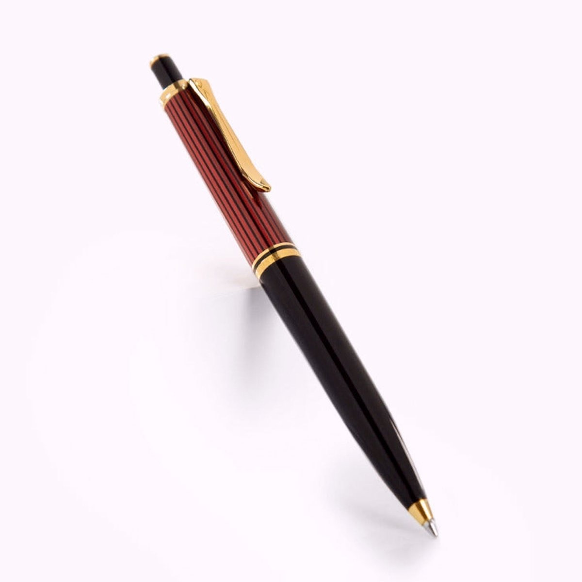 Pelikan Souveran K400 Black/Red Ballpoint Pen 925289 - SCOOBOO - PEP_SVRN_K400_BLKRED_BP_925289 - Ballpoint Pen