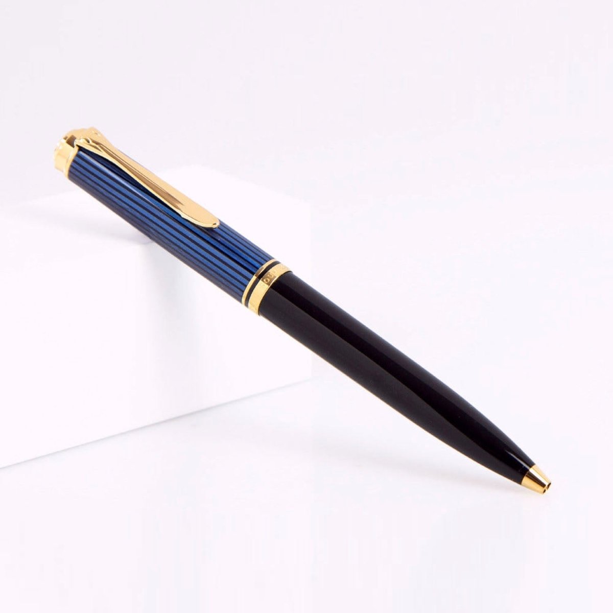 Pelikan Souveran K600 Black/Blue Ballpoint Pen 988378 - SCOOBOO - PEP_SVRN_K600_BLKBLU_BP_988378 - Ballpoint Pen