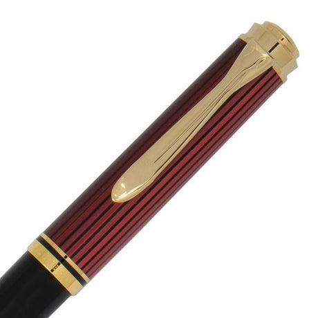 Pelikan Souveran K600 Black/Red Ballpoint Pen 928937 - SCOOBOO - PEP_SVRN_K600_BLKRED_BP_928937 - Ballpoint Pen