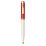 Pelikan Souveran K600 Red/White Ballpoint Pen 823135 (Special Edition) - SCOOBOO - PEP_SVRN_K600_REDWHT_BP_823135 - Ballpoint Pen