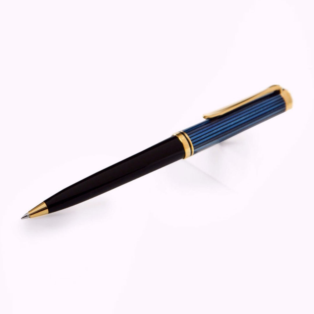 Pelikan Souveran K800 Black/Blue Ballpoint Pen 987842 - SCOOBOO - PEP_SVRN_K800_BLKBLU_BP_987842 - Ballpoint Pen