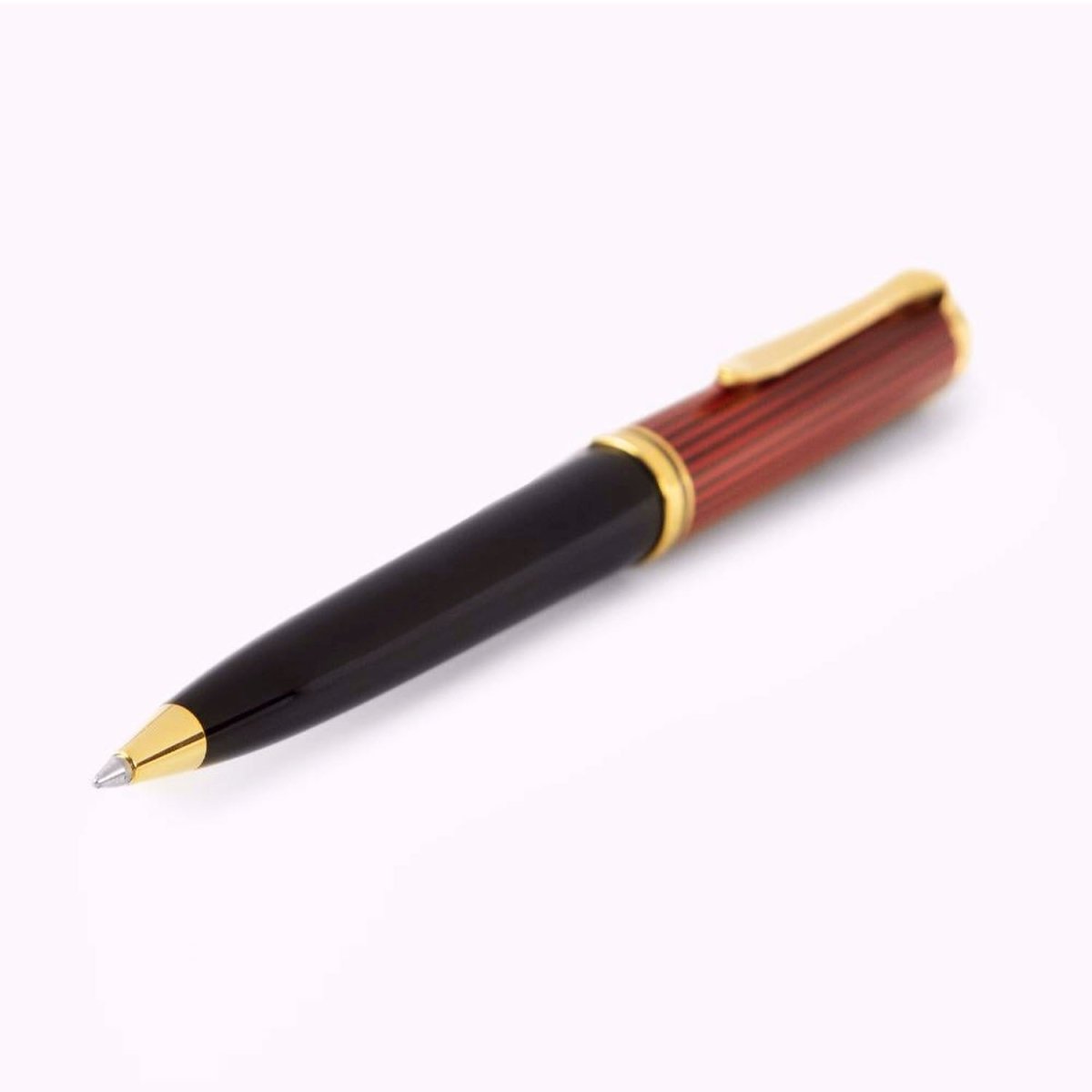 Pelikan Souveran K800 Black/Red Ballpoint Pen 816595 - SCOOBOO - PEP_SVRN_K800_BLKRED_BP_816595 - Ballpoint Pen