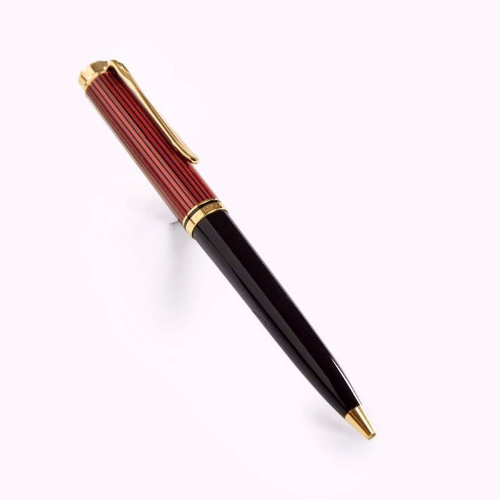 Pelikan Souveran K800 Black/Red Ballpoint Pen 816595 - SCOOBOO - PEP_SVRN_K800_BLKRED_BP_816595 - Ballpoint Pen