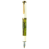 Pelikan Souveran M400 White Tortoiseshell Fountain Pen - SCOOBOO - PEP_SVRN_M400_WHT_TORSHL_FPEF_935403 - Fountain Pen