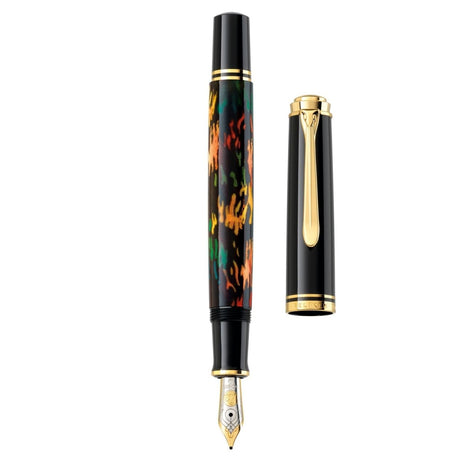 Pelikan Souveran M600 SE Art Collection Glauco Cambon Fountain Pen (Special Edition) - SCOOBOO - PEP_SVRN_M600_ART_GLACMB_FPEF_823531 - Fountain Pen